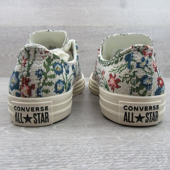 Converse CTAS OX Low Floral Tapestry Women's Size 8.5 Shoes NEW - Picture 8 of 12
